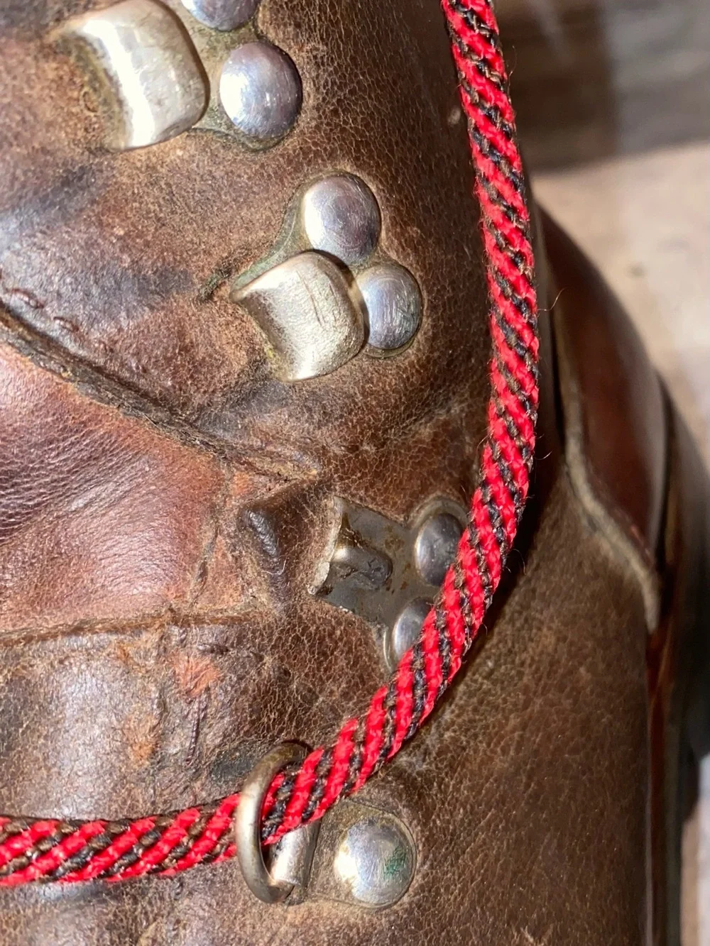 Vintage Dexter 70s 80s Mountaineering Alpine Leather Boots Hiking Trail 8.5 USA